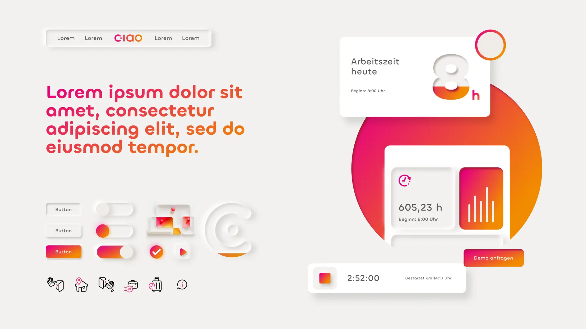 Ciao Systems Moodboard Website