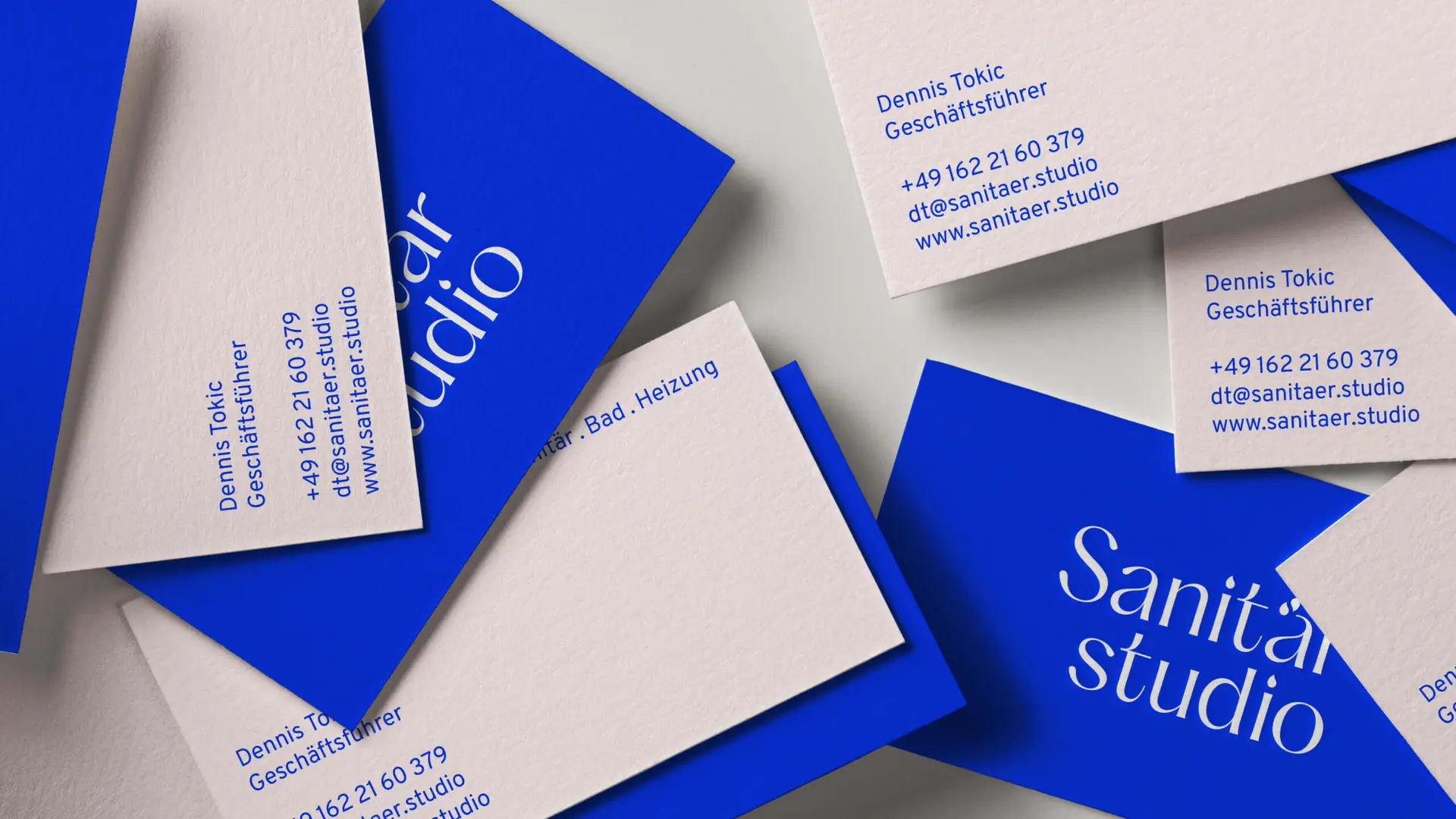 Sanitärstudio Visitenkarten