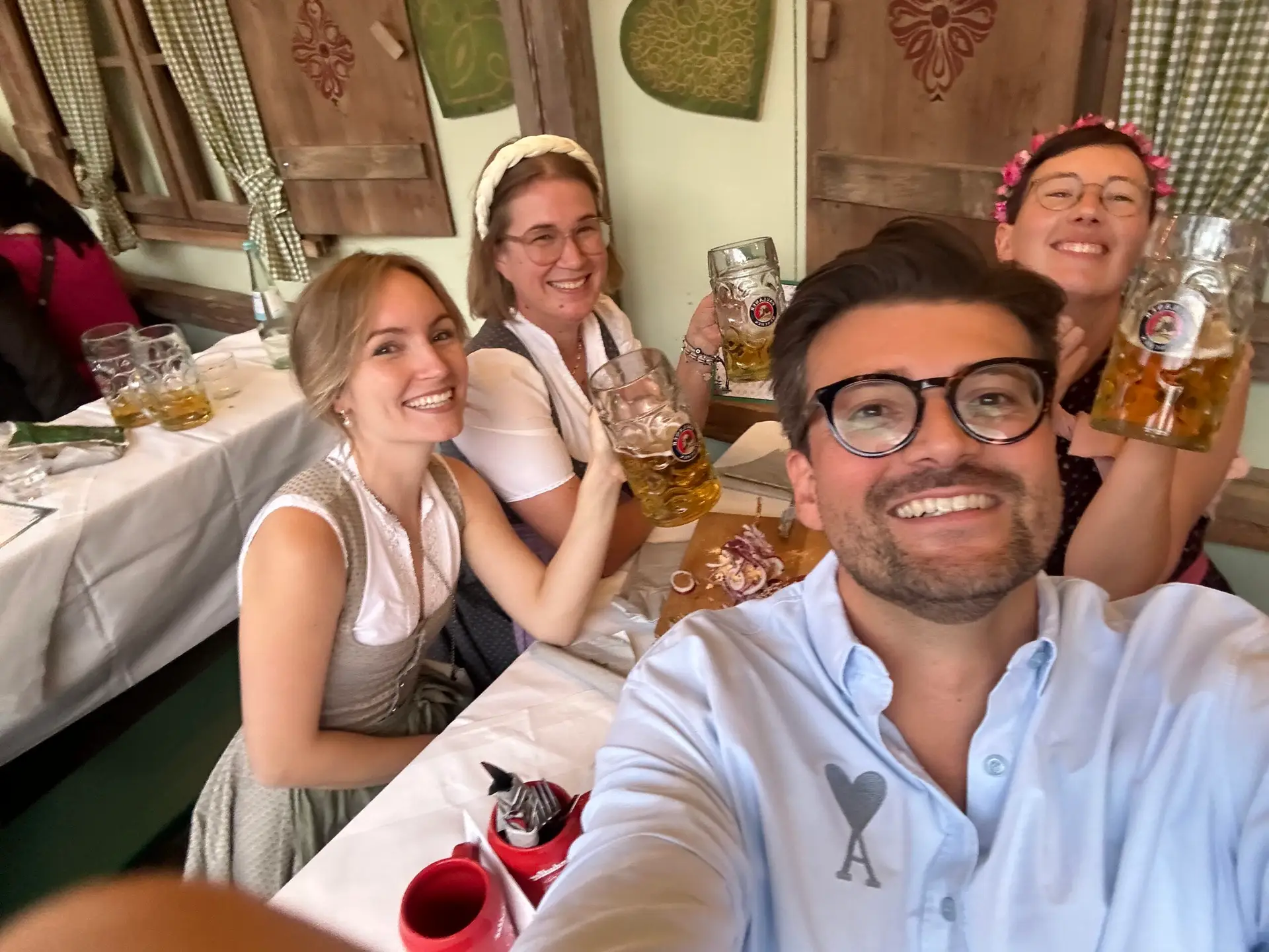 Teamimage at Oktoberfest